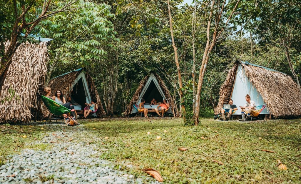 The Comfortable Camp in the Jungle
